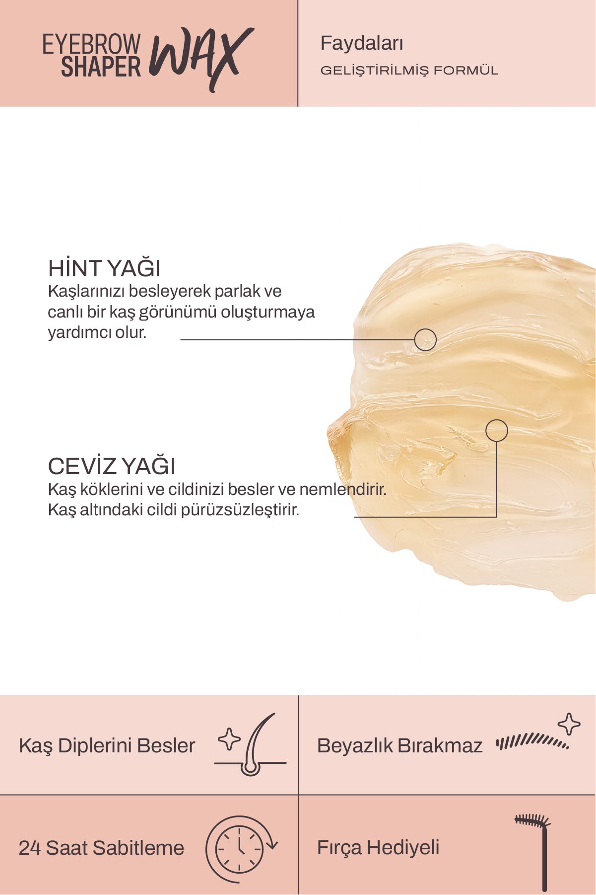 Kaş Jeli - Kaş Şekillendirici Wax - Luis Bien