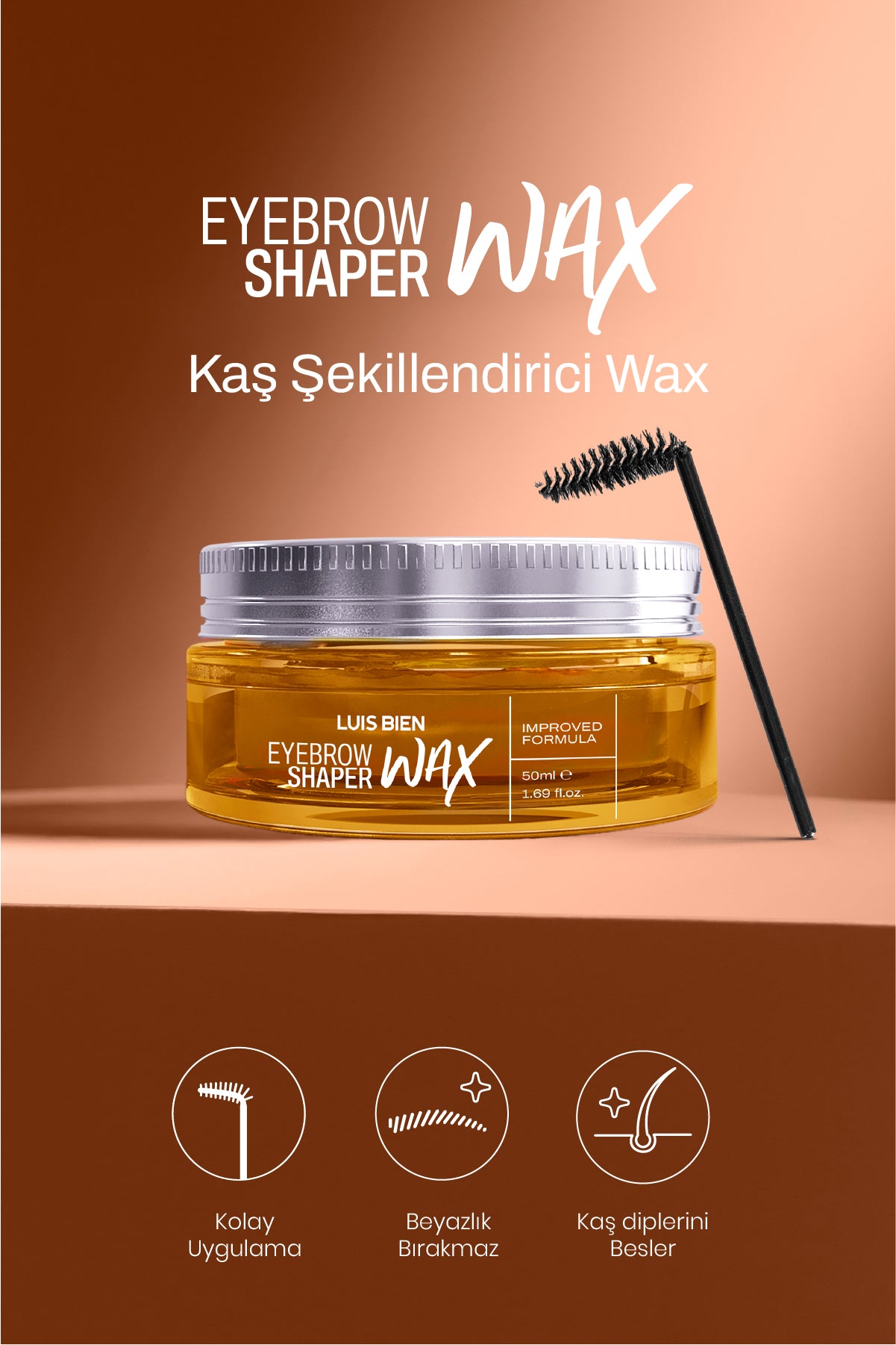 Kaş Jeli - Kaş Şekillendirici Wax - Luis Bien