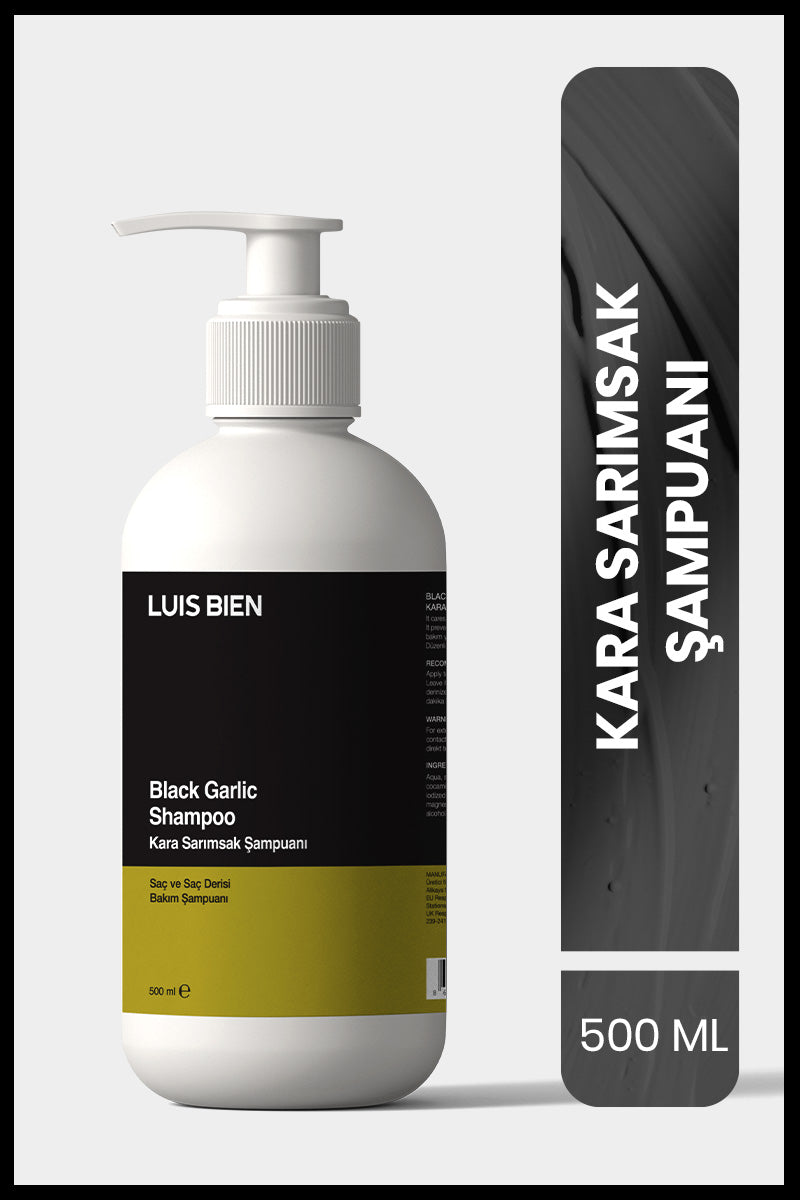 Siyah Sarımsak Şampuanı- Kara Sarımsak Şampuanı