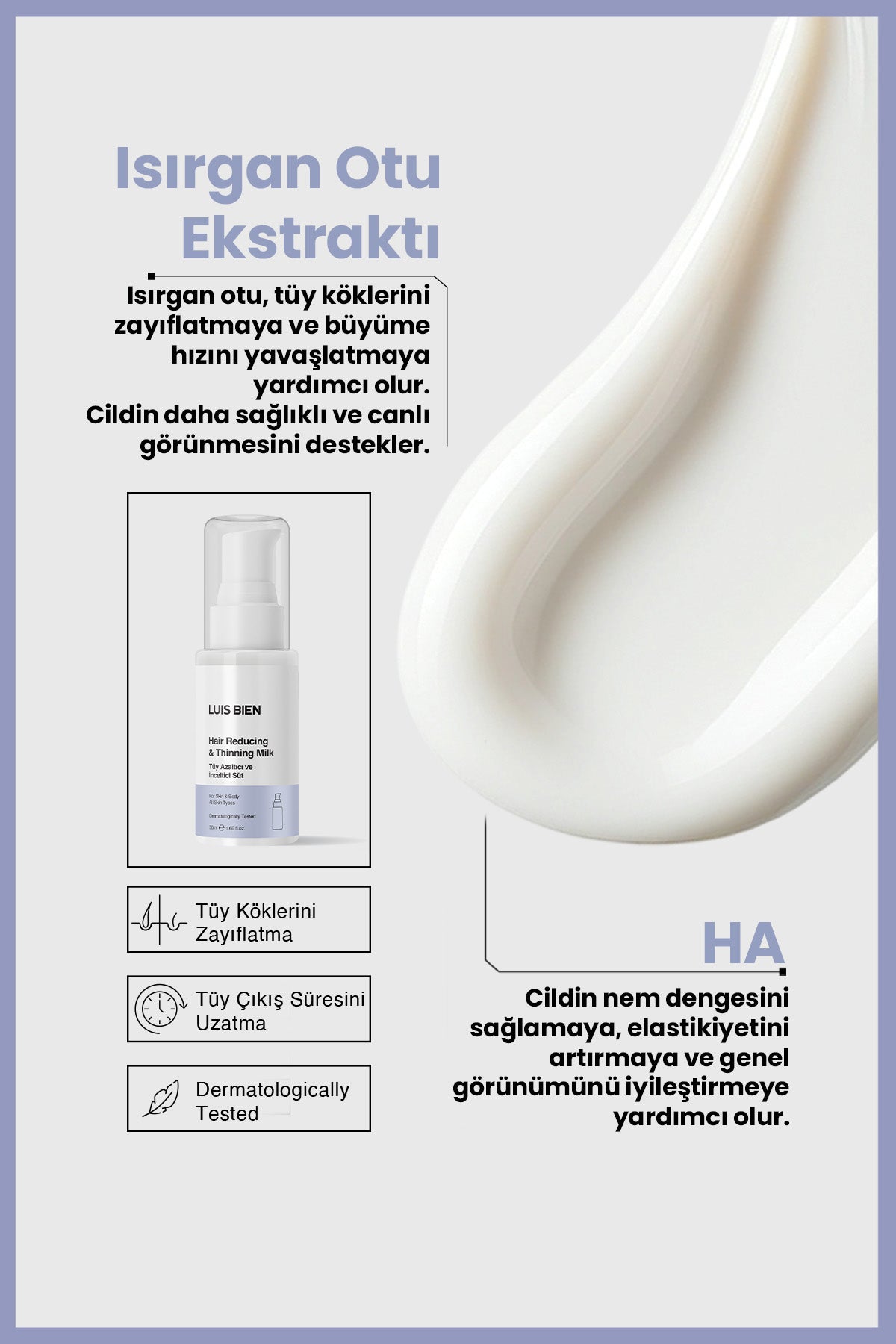 Epilasyon Sonrası Nemlendirici Bakım Sütü