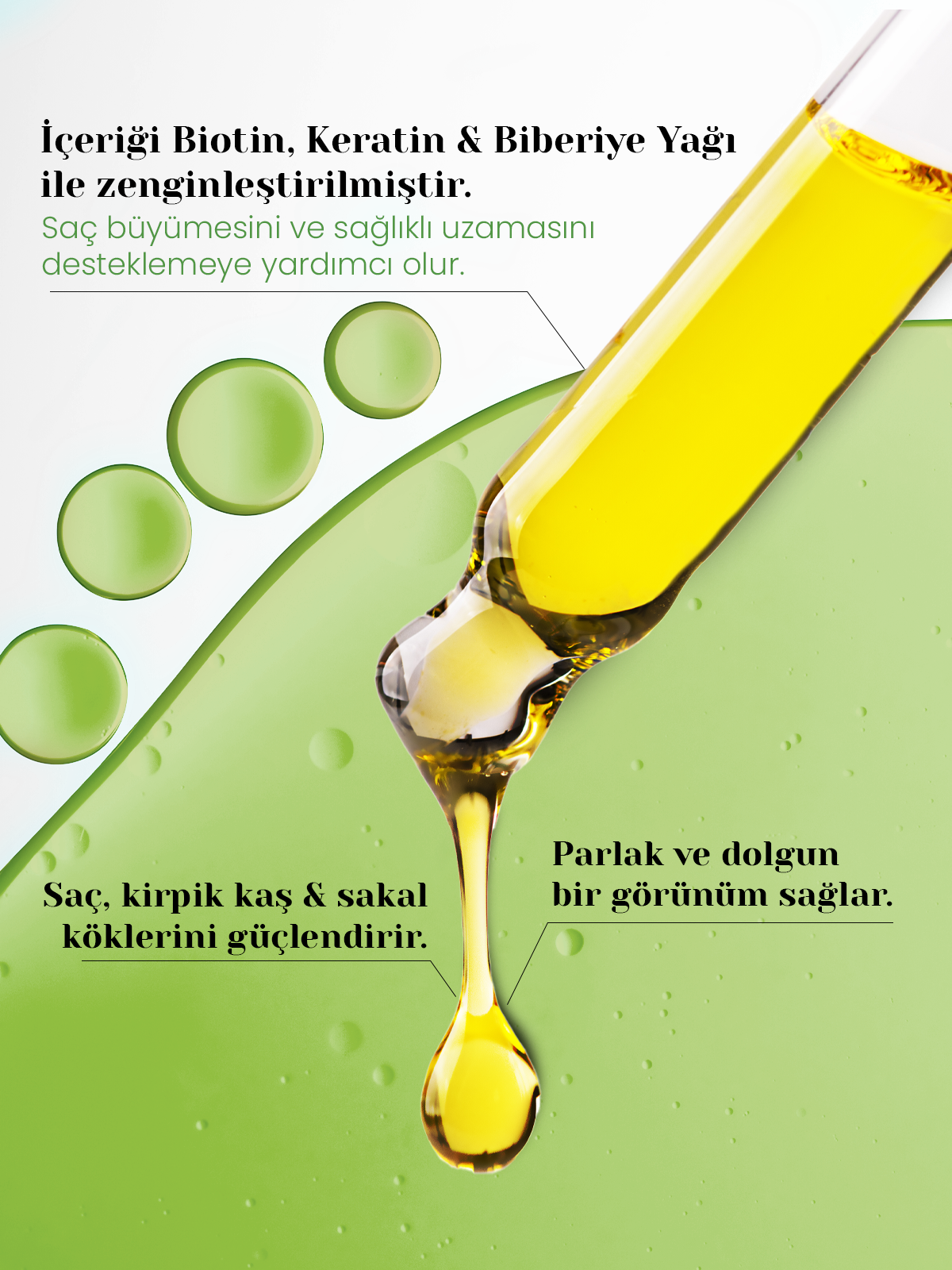 Biberiye İçerikli Saç Uzatma Yağı - LuisBienWeb