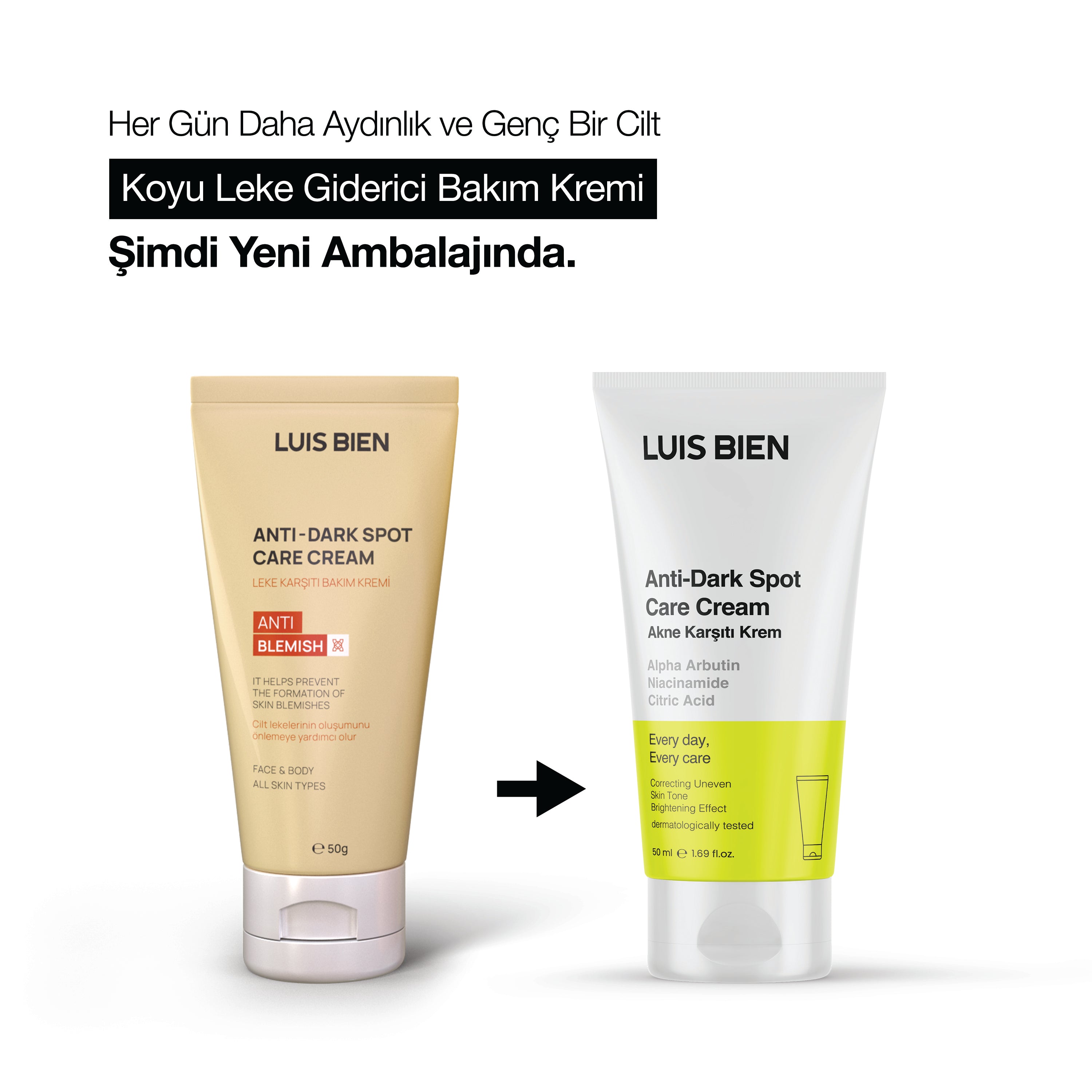 Leke Karşıtı Bakım Kremi - Luis Bien