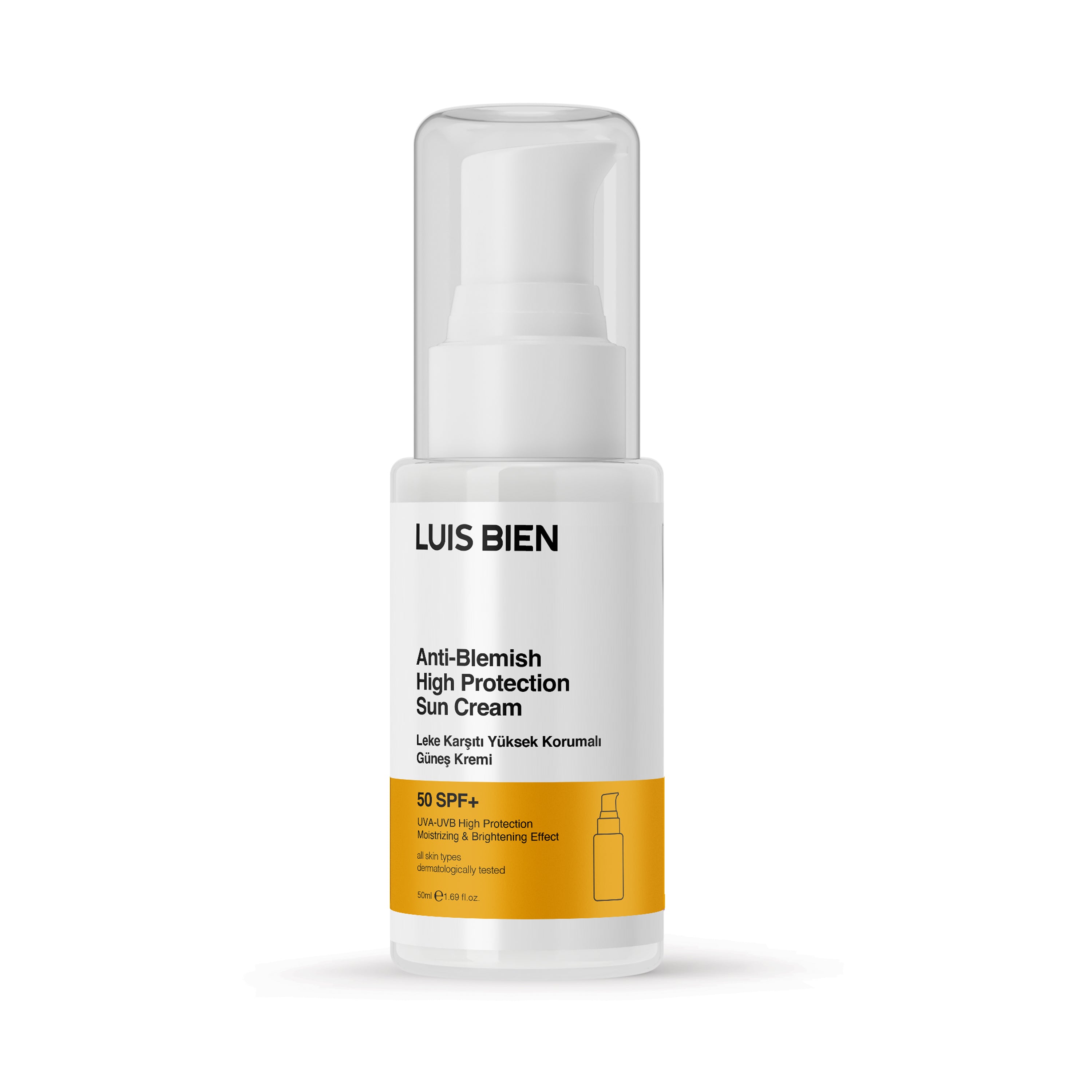 Yüksek Korumalı Güneş Kremi SPF 50+ - Luis Bien