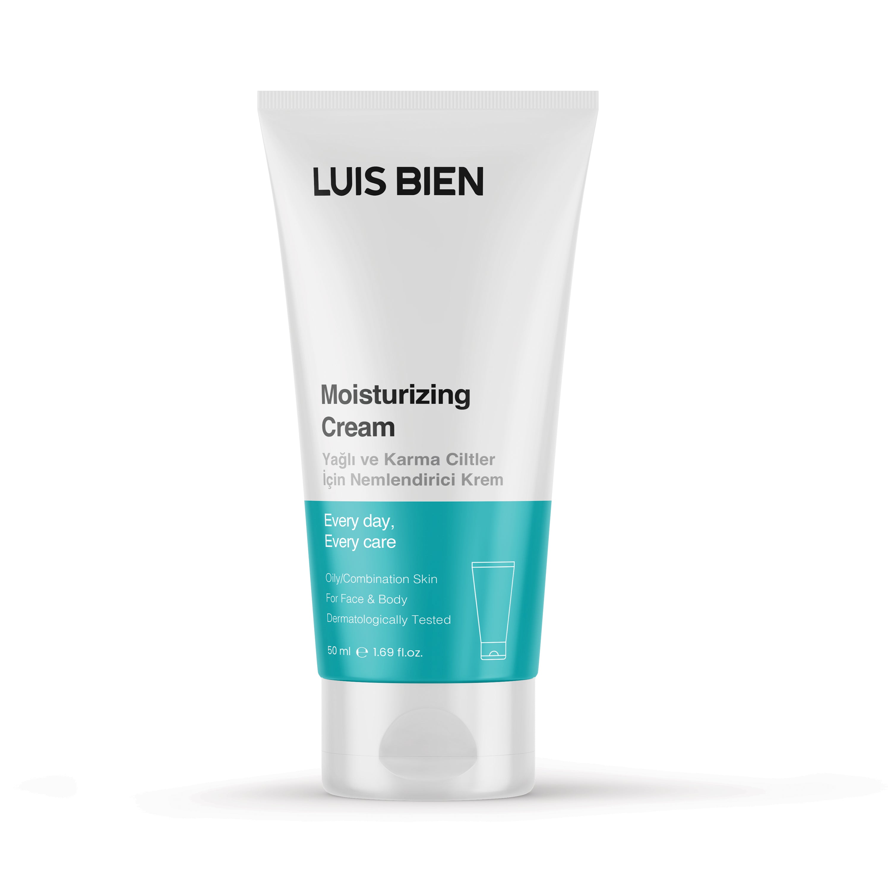 Nemlendirici Krem (Karma ve Yağlı Ciltler İçin) - Luis Bien
