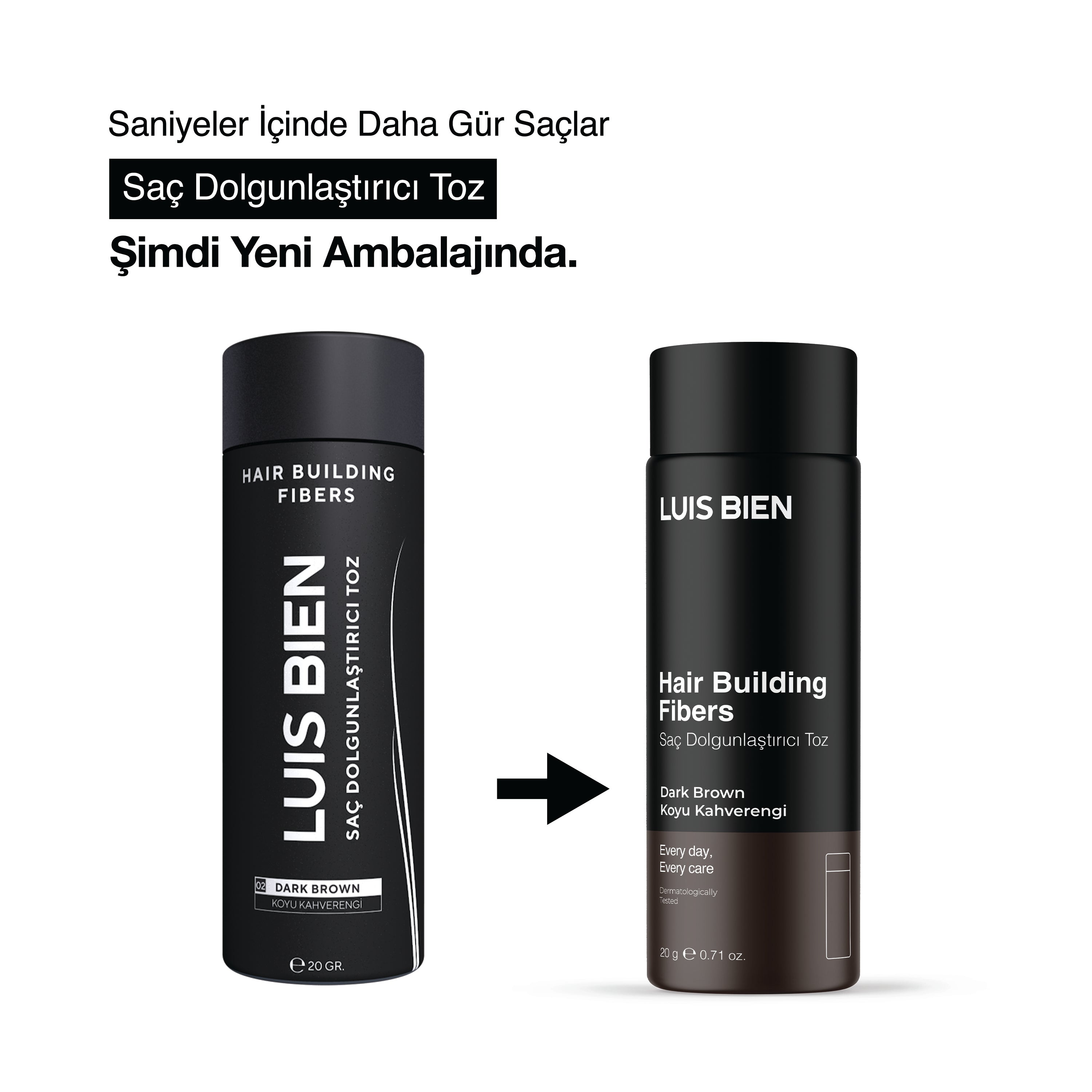 Saç Dolgunlaştırıcı Toz - Luis Bien