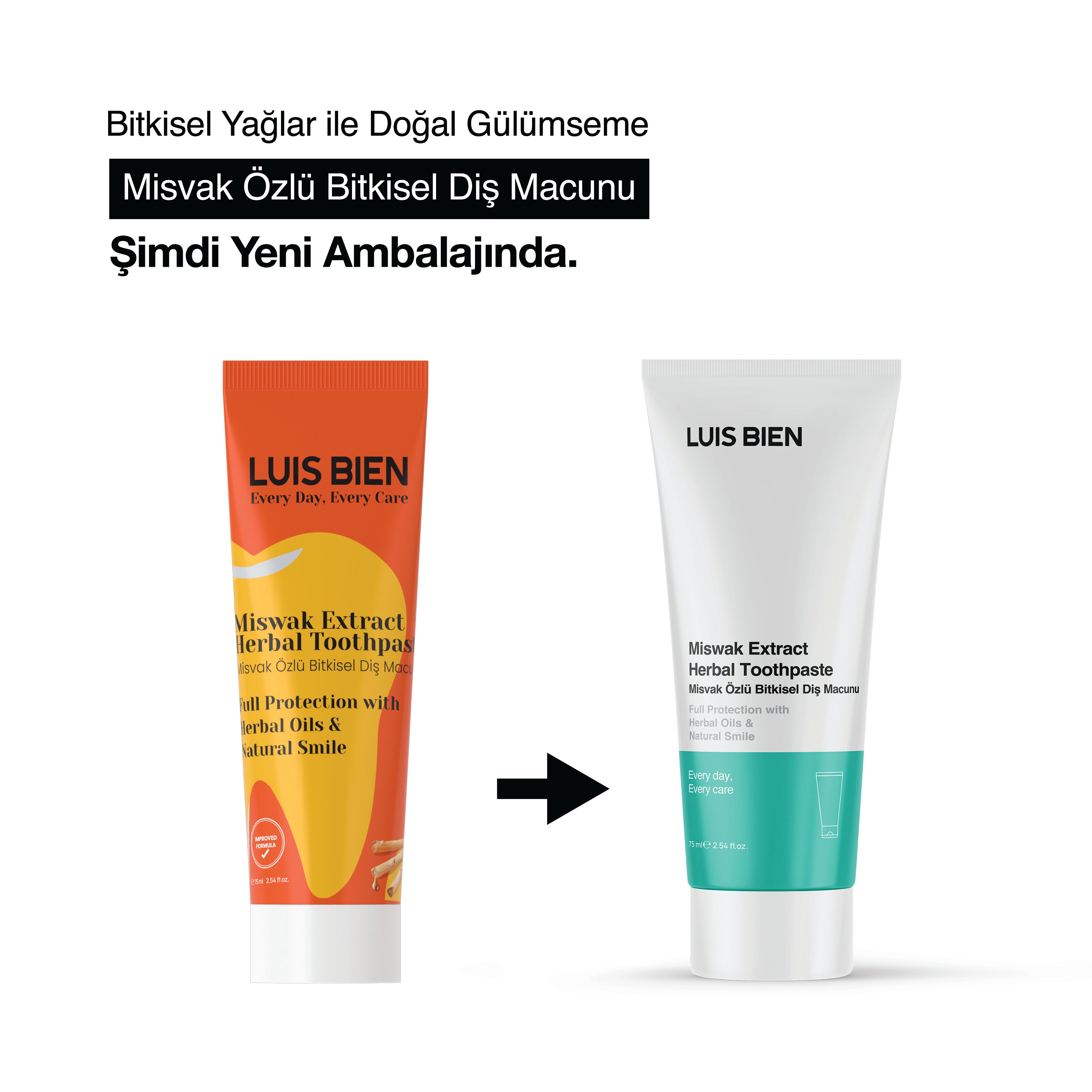 Misvak Özlü Bitkisel Diş Macunu - Luis Bien