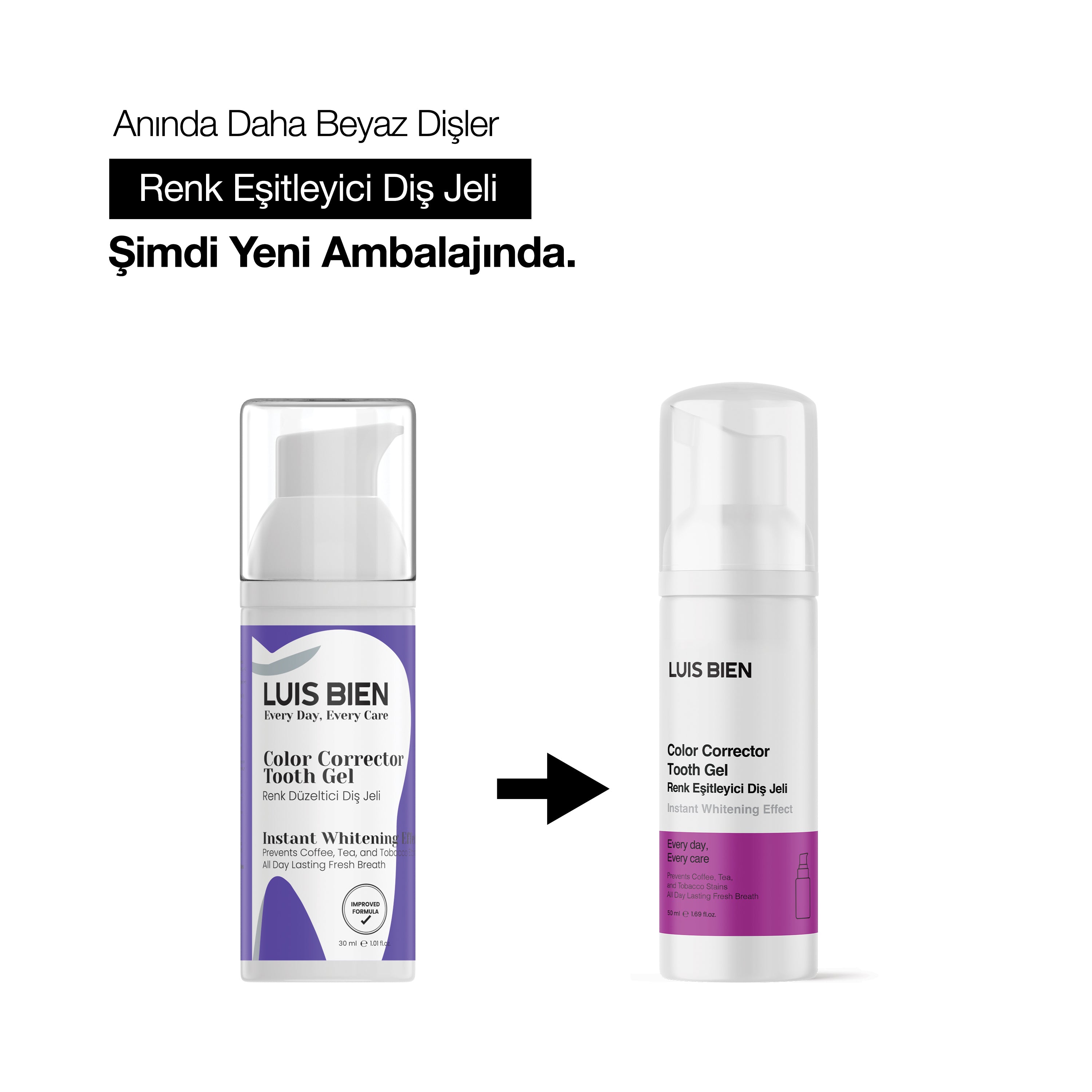 Renk Düzeltici Diş Jeli - Luis Bien