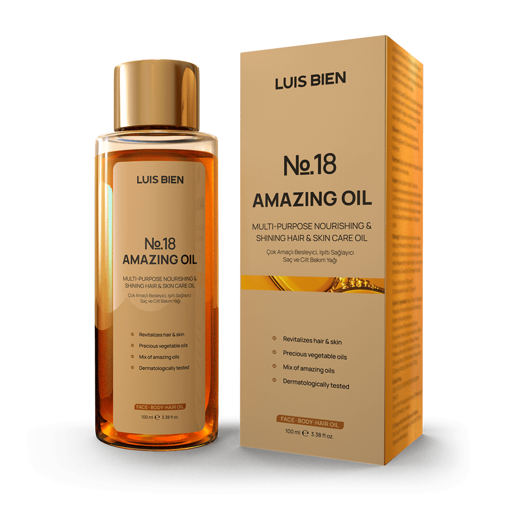 No:18 Amazing Oil Saç ve Cilt Bakım Yağı - LuisBienWeb