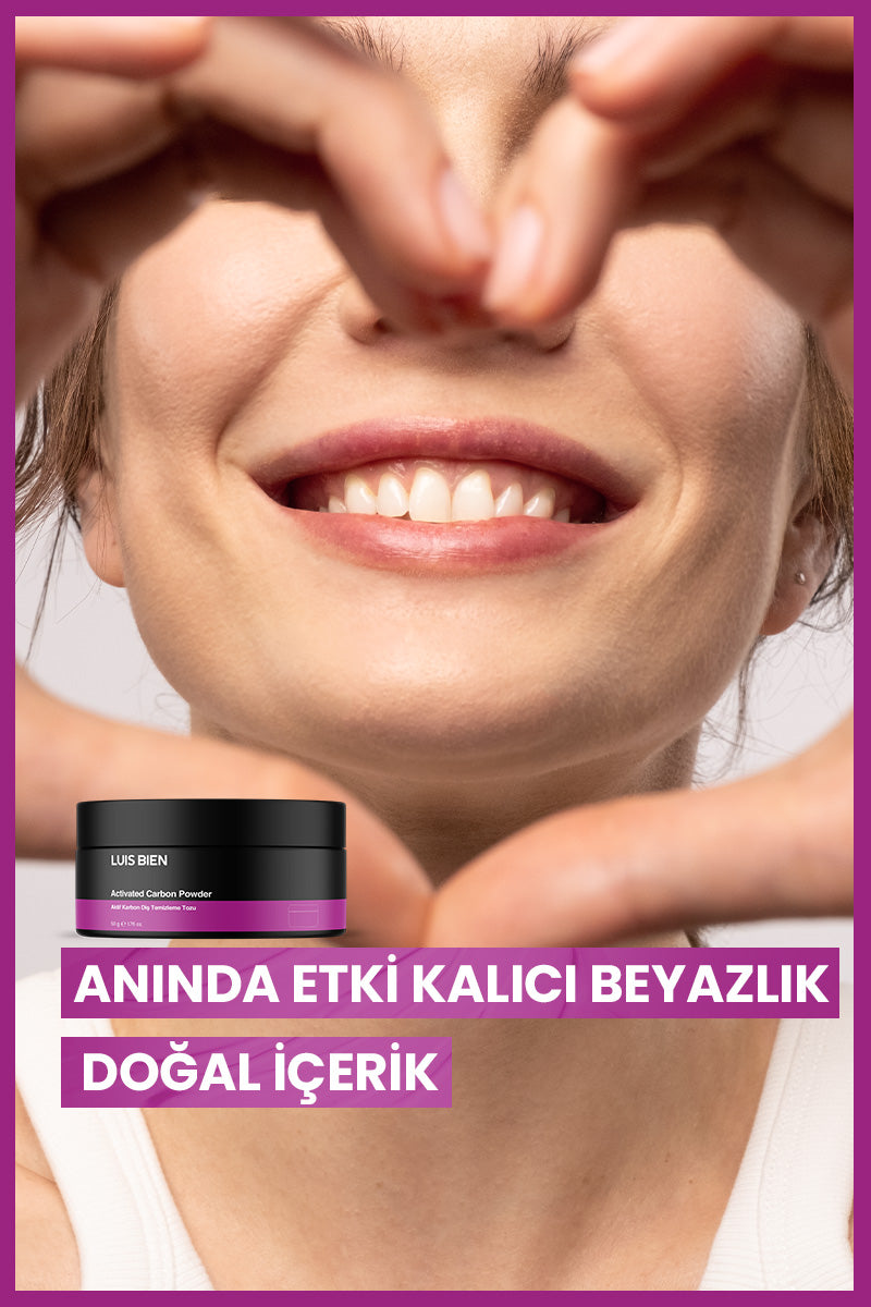 Aktif Karbon Diş Temizleme Tozu