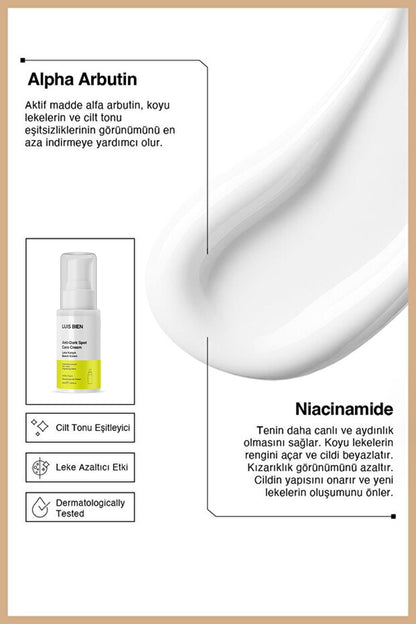 Leke Karşıtı Bakım Kremi