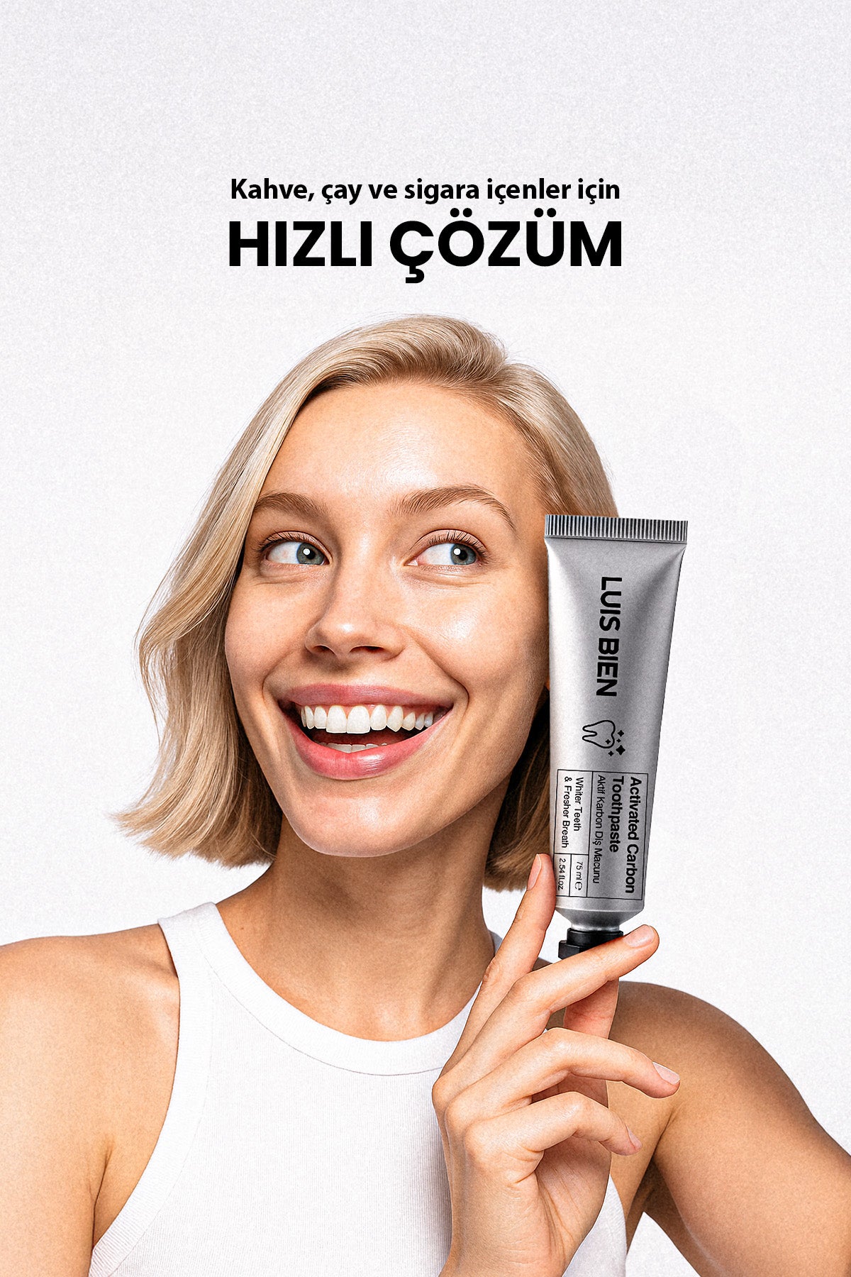 Diş Beyazlatıcı Set + Bambu Diş Fırçası - Luis Bien 