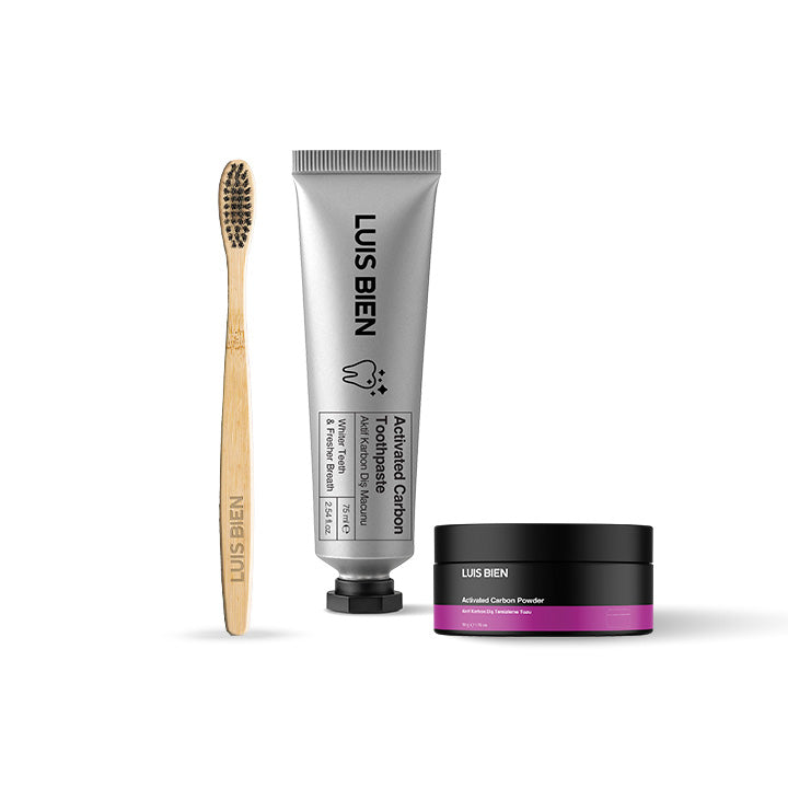 Diş Beyazlatıcı Set + Bambu Diş Fırçası