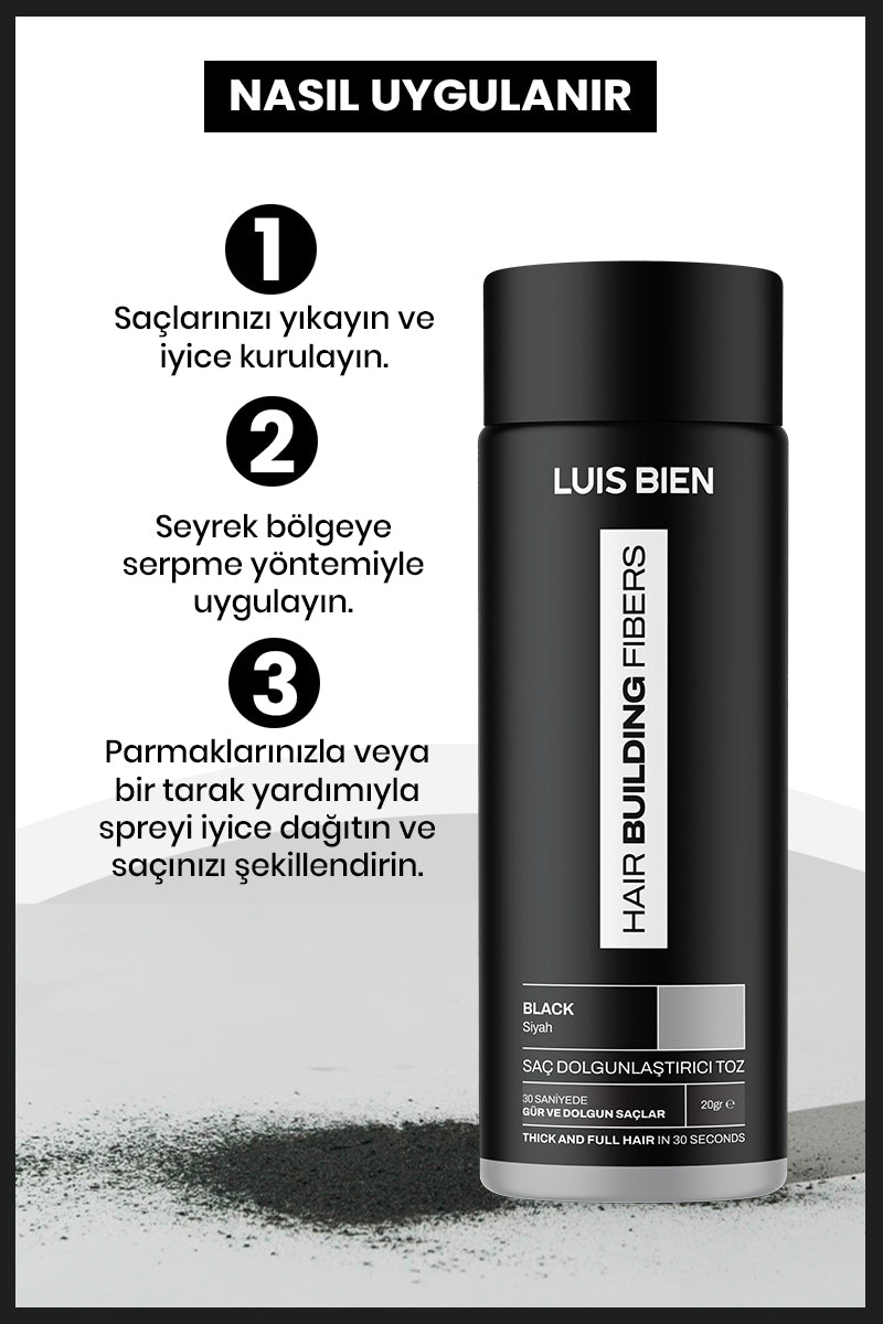 Saç Dolgunlaştırıcı Toz