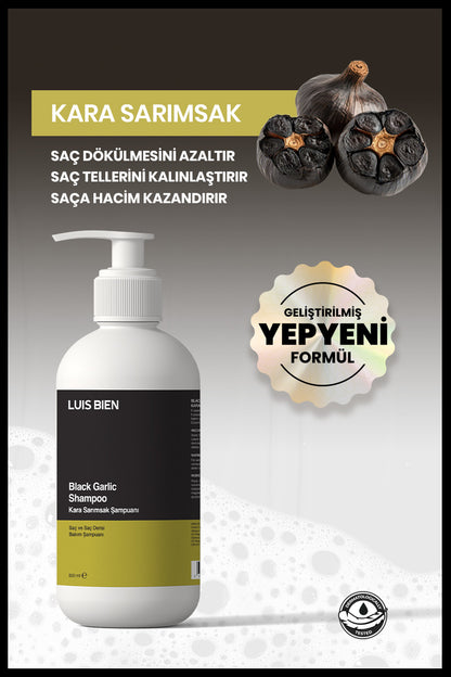 Siyah Sarımsak Şampuanı- Kara Sarımsak Şampuanı