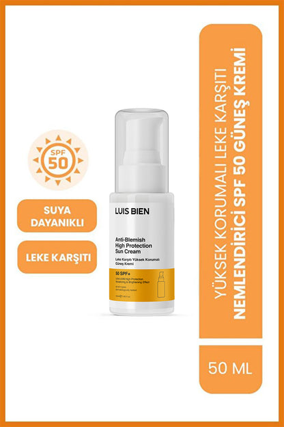 Yüksek Korumalı Güneş Kremi SPF 50+