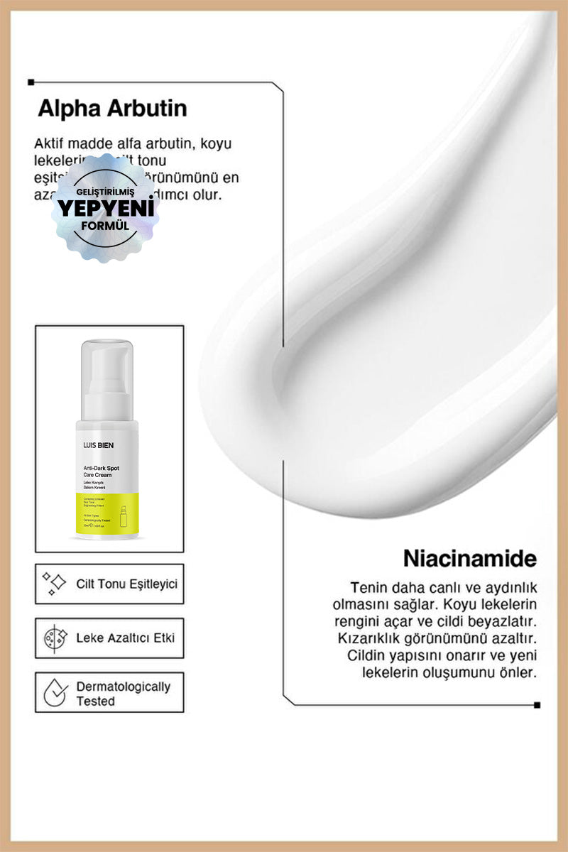 Leke Karşıtı Bakım Kremi - Luis Bien 