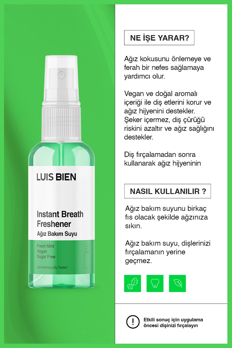Ağız Bakım Spreyi - Luis Bien 