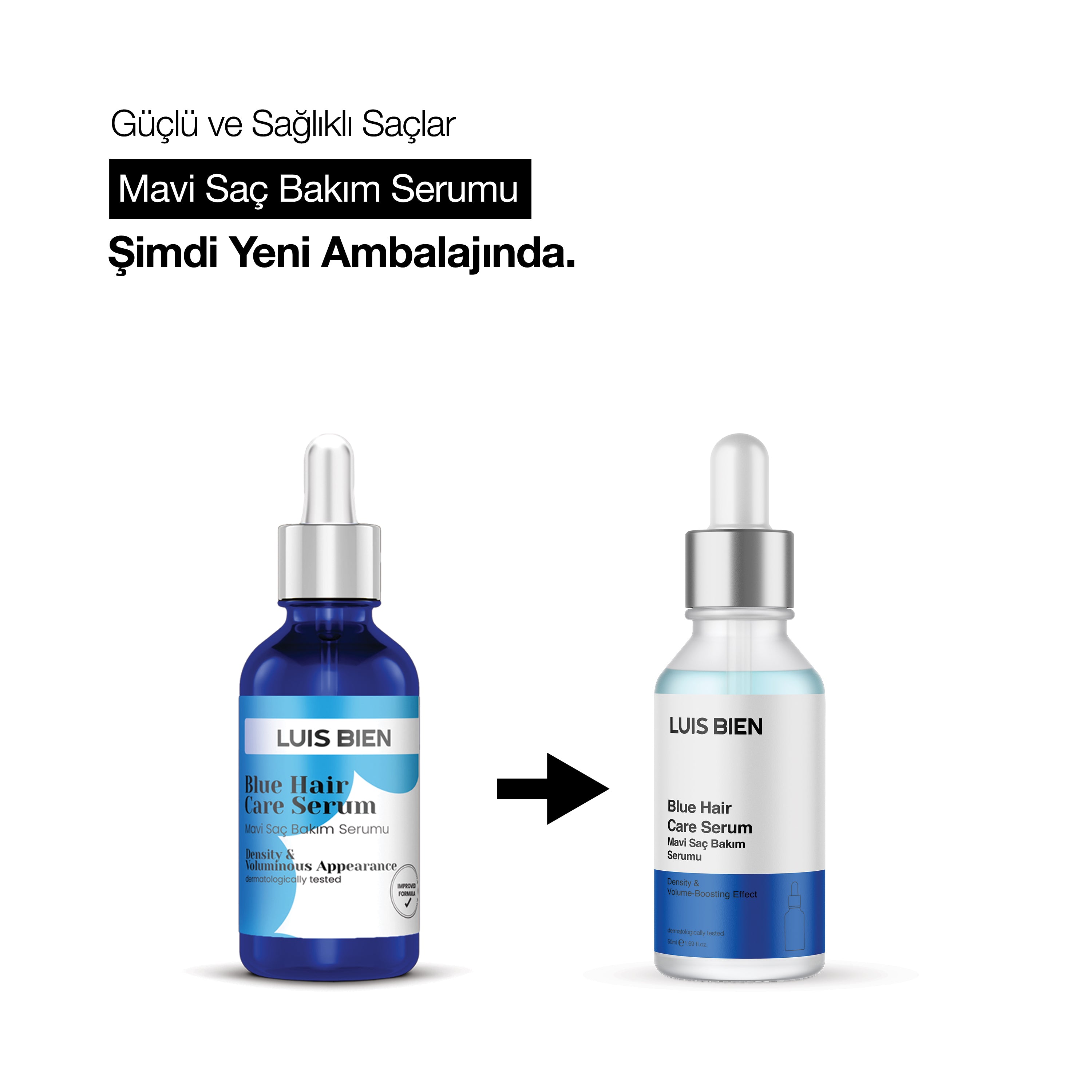 Mavi Serum - Mavi Saç Bakım Serumu - Luis Bien 